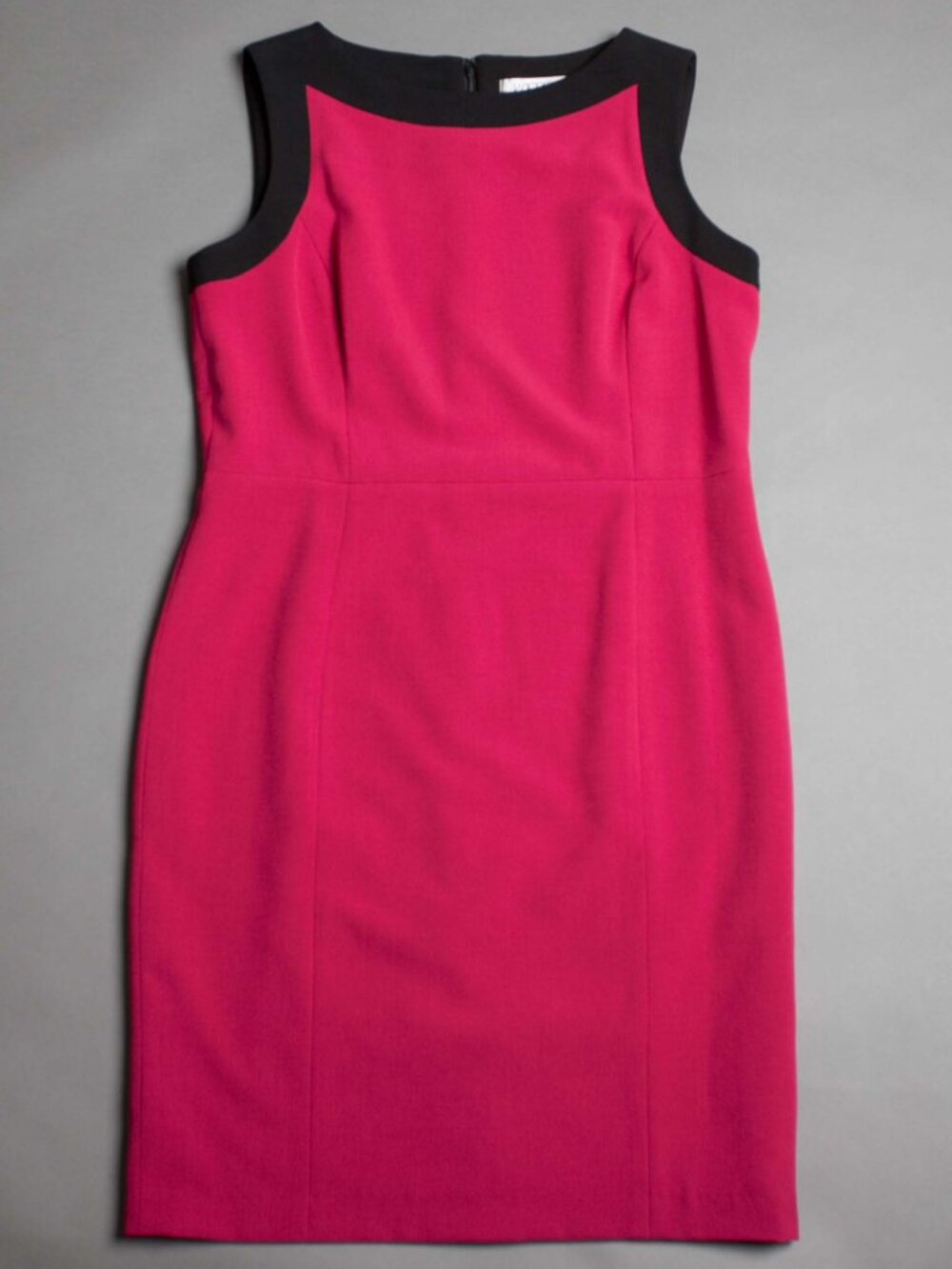 Kasper Raspberry Sleeveless Dress Size 12